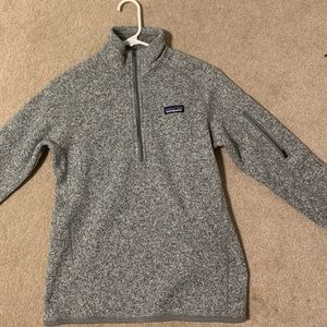 Patagonia Grey 1.4-Zip Fleece